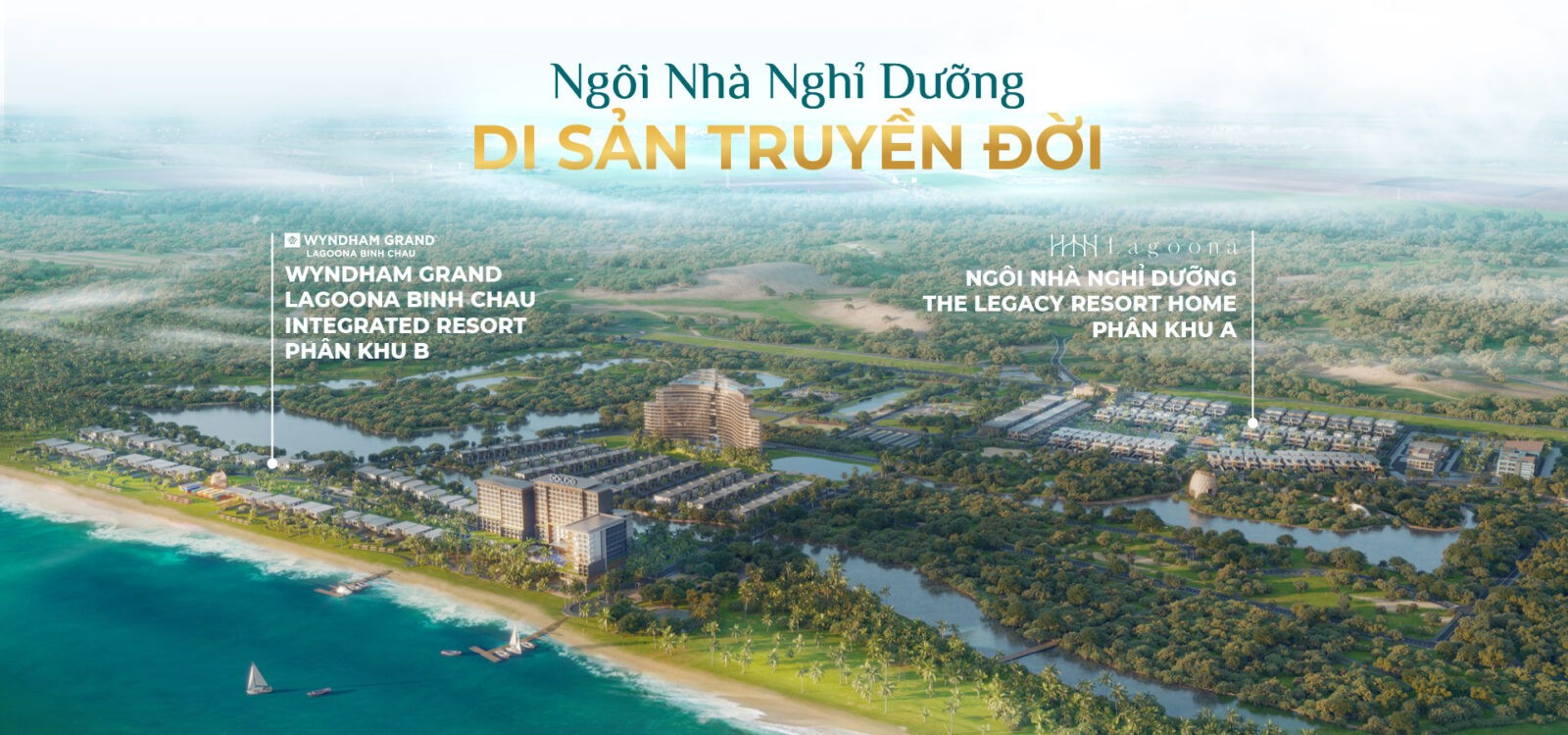 banner Wyndham Grand Lagoona Bình Châu