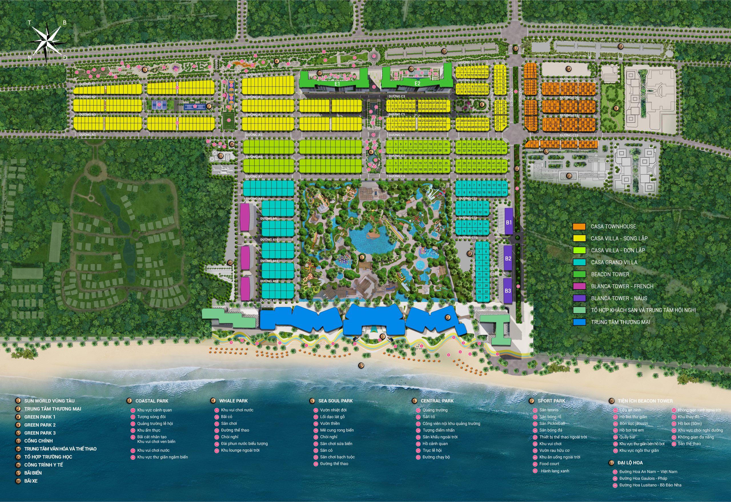 mat bang tong the blanca city vung tau scaled 1 Khu đô thị Blanca City Vũng Tàu